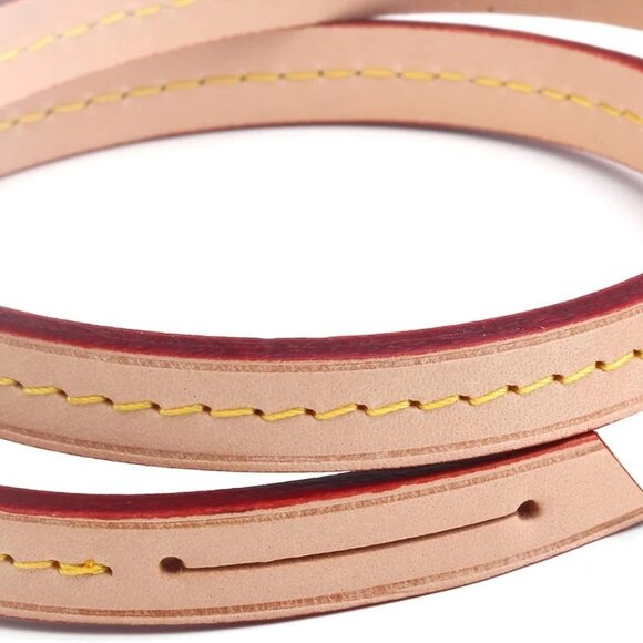 New Genuine Vachetta Leather Crossbody Replacement Straps for Various Purses - Picture 5 of 5